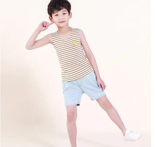 Elegant Summer Modal Vests for Children