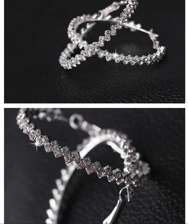 Crystal Stud Earrings