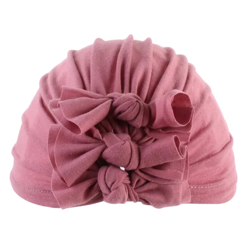 Elegant Pleated Infant Cap