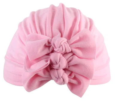 Elegant Pleated Infant Cap