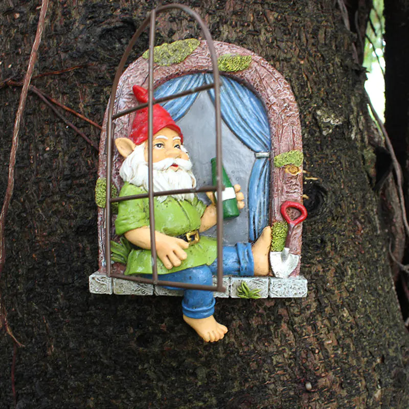 Enchanted Elf Tree Hugger Ornament