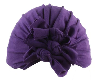 Elegant Pleated Infant Cap