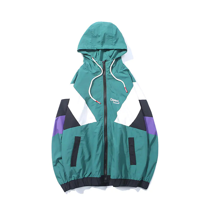 Ladies' Seasonal Color Block Varsity Jacket