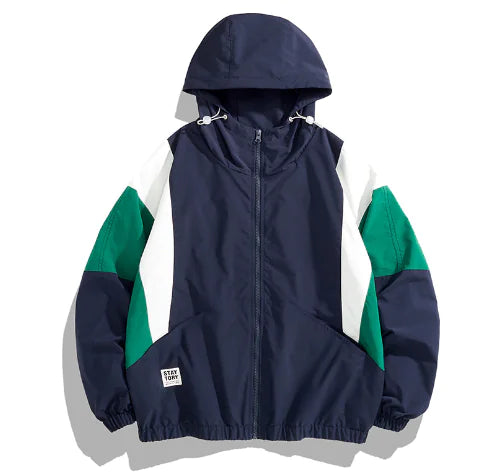 Ladies' Seasonal Color Block Varsity Jacket