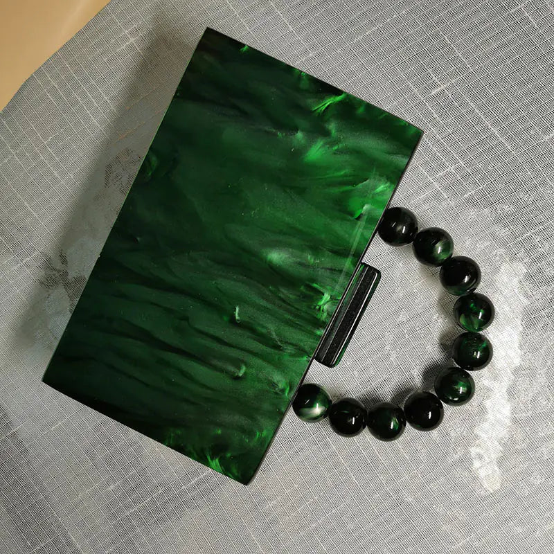 Elegant Pearlescent Clutch Bags for Gala Evenings