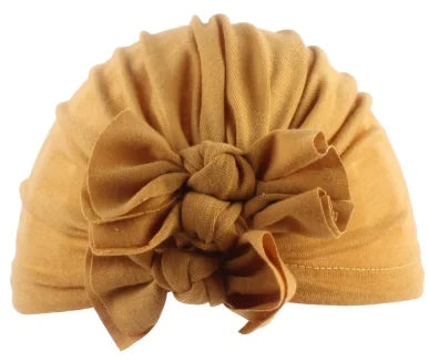 Elegant Pleated Infant Cap