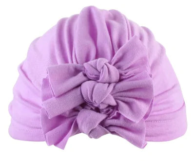 Elegant Pleated Infant Cap
