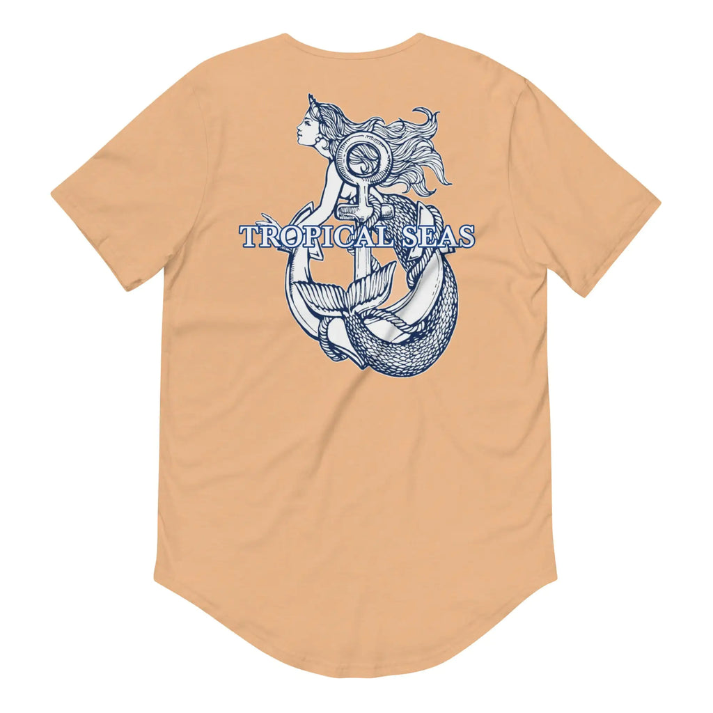 Men's Nautical Mermaid Anchor Tee