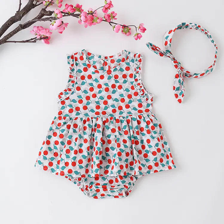 Infant Joyful Print Jumpsuit