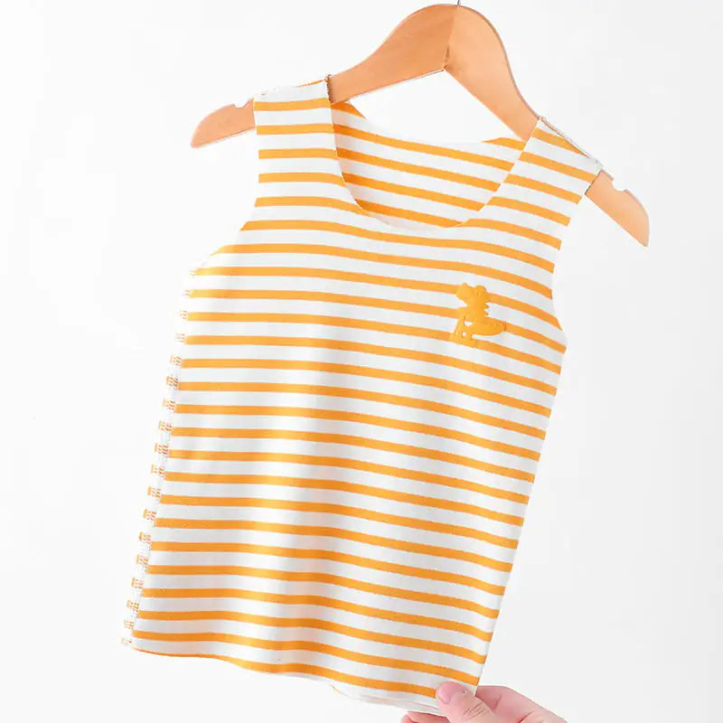 Elegant Summer Modal Vests for Children