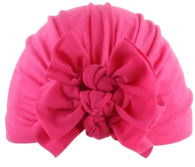 Elegant Pleated Infant Cap