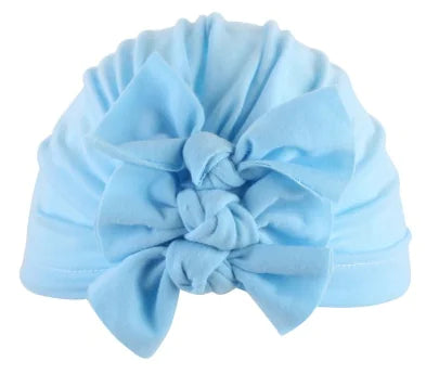 Elegant Pleated Infant Cap
