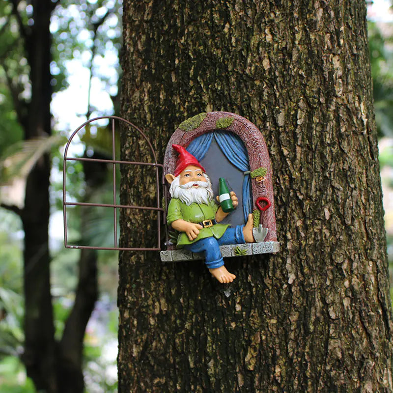 Enchanted Elf Tree Hugger Ornament
