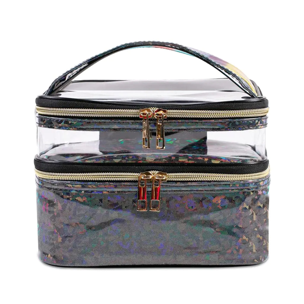 ELEGANT Dual-Layer Cosmetic Case