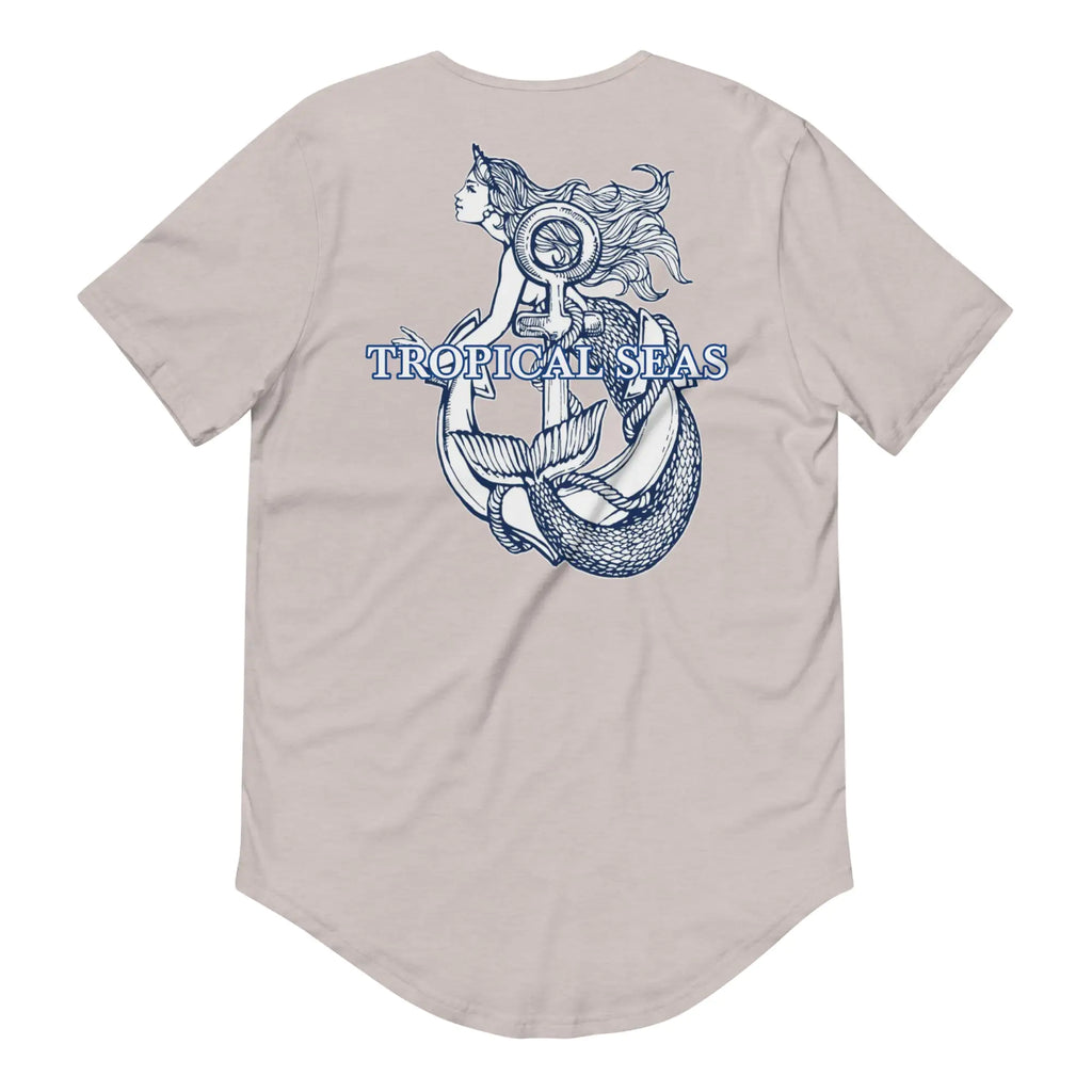 Men's Nautical Mermaid Anchor Tee
