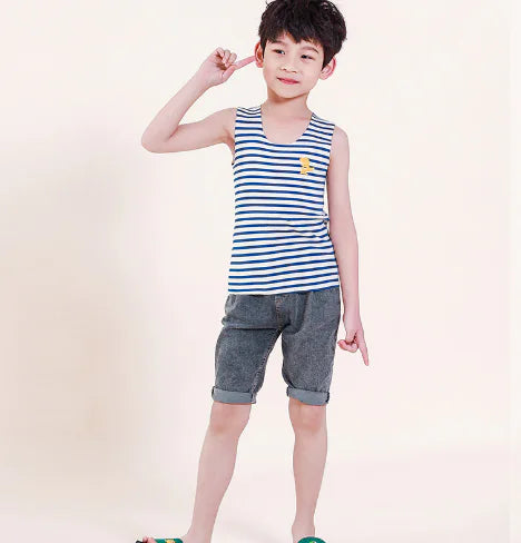 Elegant Summer Modal Vests for Children
