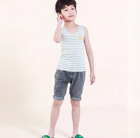 Elegant Summer Modal Vests for Children