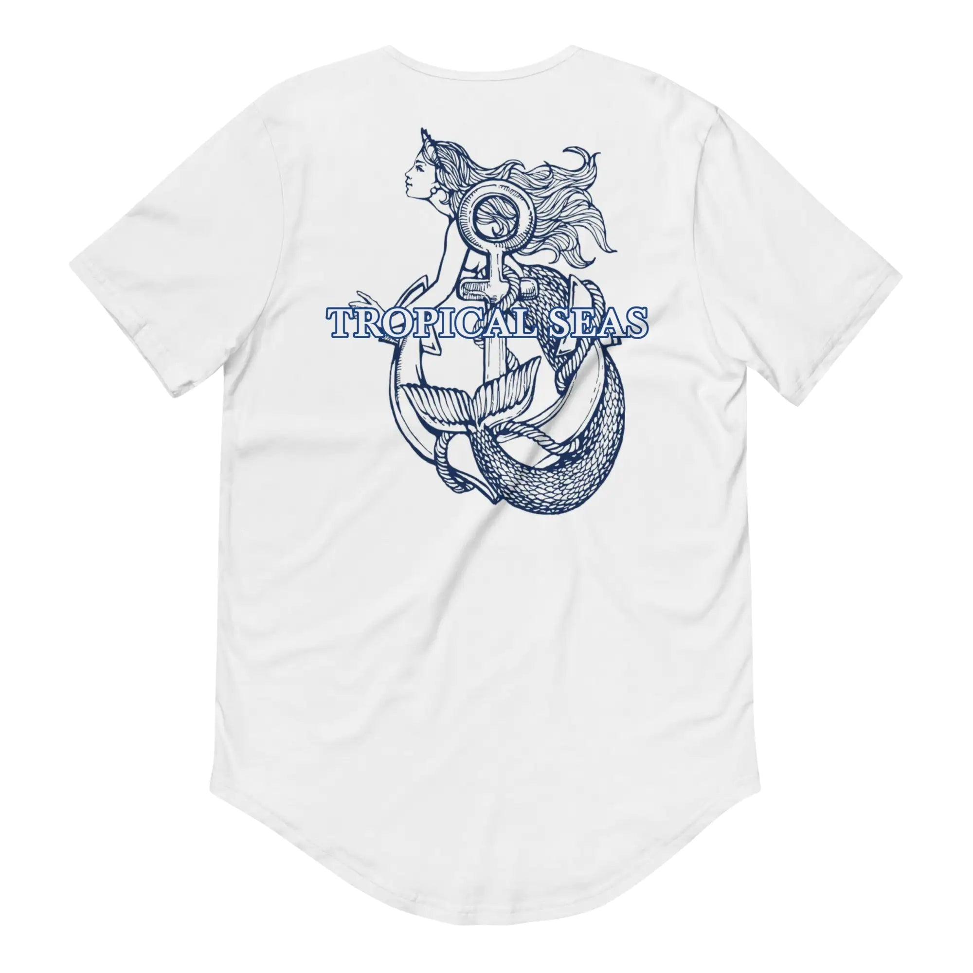 Men's Nautical Mermaid Anchor Tee