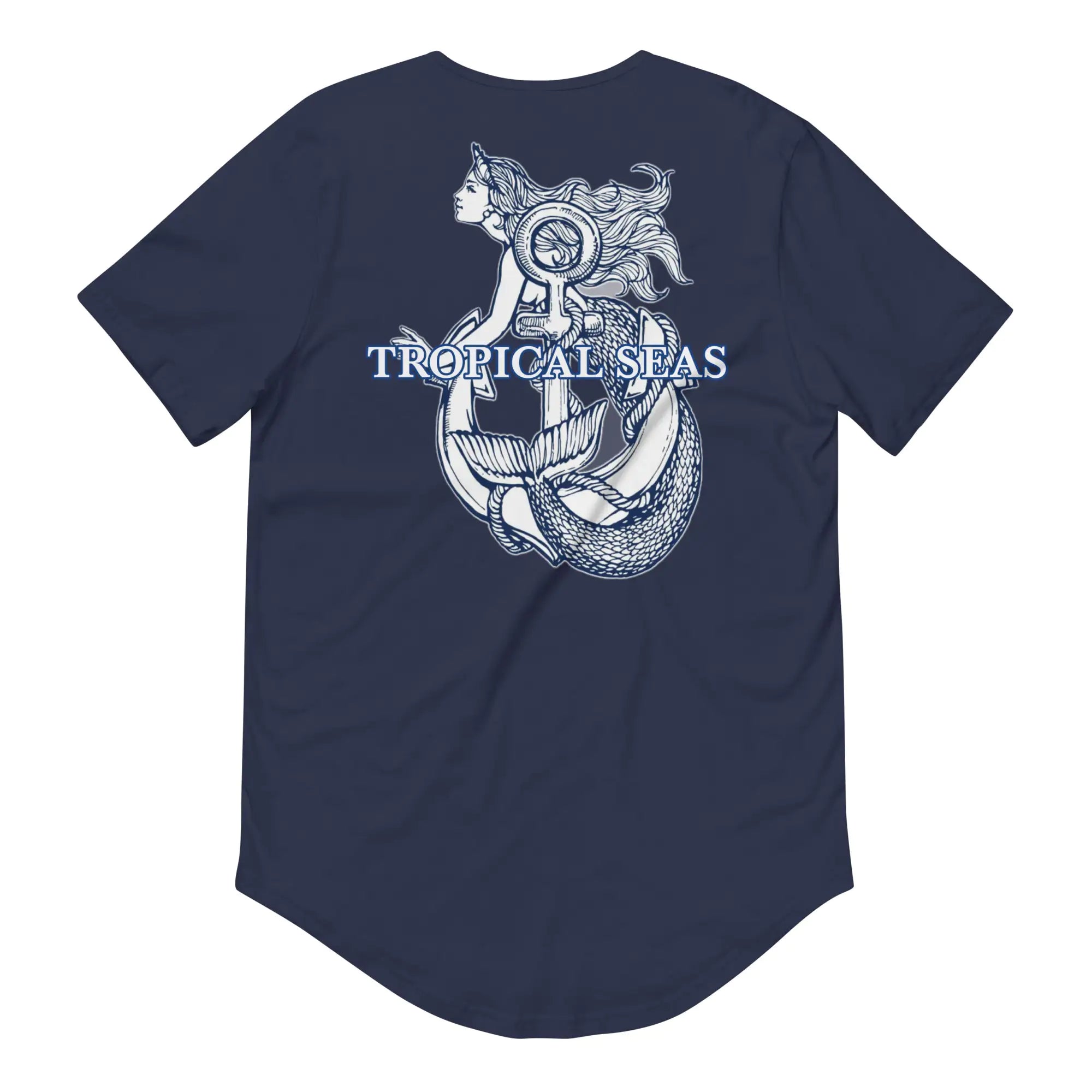 Men's Nautical Mermaid Anchor Tee