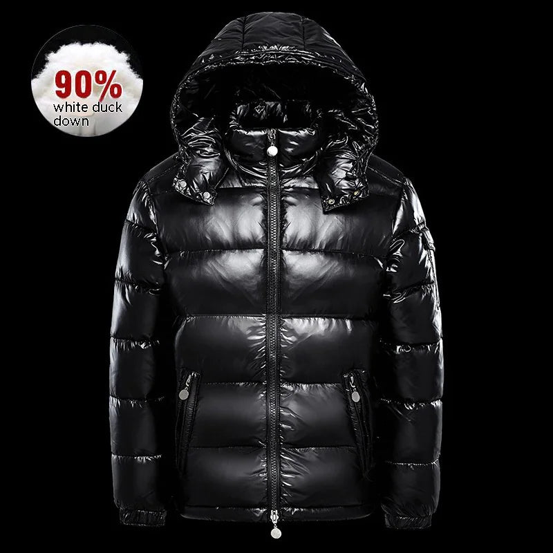 FrostGuard Shiny Puffer Parka