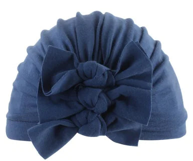Elegant Pleated Infant Cap