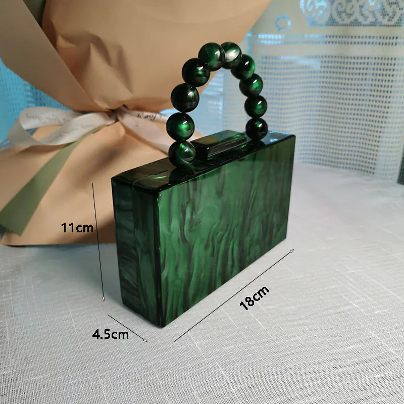 Elegant Pearlescent Clutch Bags for Gala Evenings