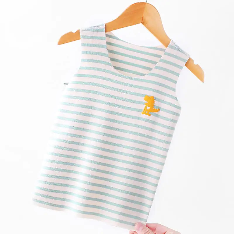 Elegant Summer Modal Vests for Children