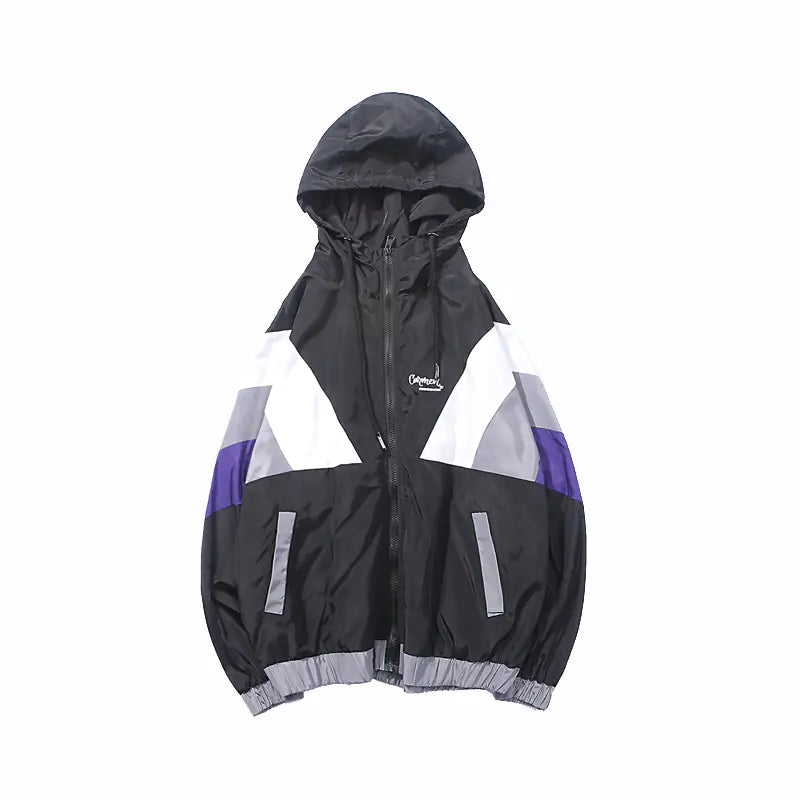 Ladies' Seasonal Color Block Varsity Jacket