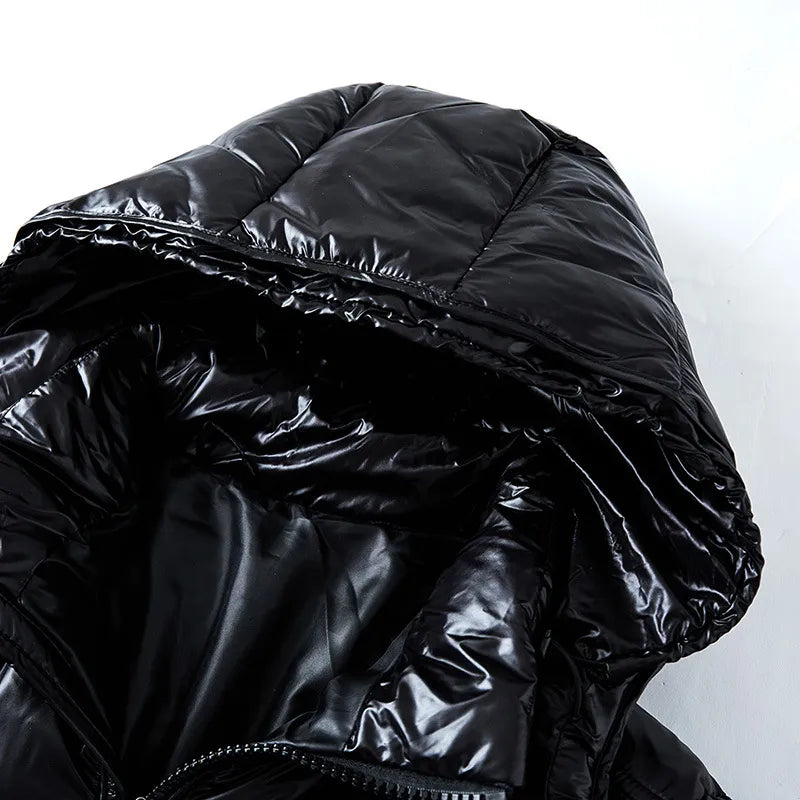 FrostGuard Shiny Puffer Parka
