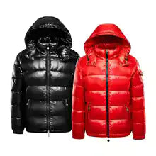 FrostGuard Shiny Puffer Parka