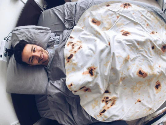 Luxurious Cotton Burrito Throw for Home